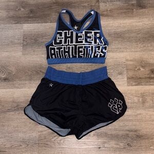 Cheer Athletics Sports Bra and Shorts Set